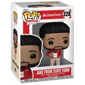 Funko Pop Jake From State Farm Bobblehead Collectable New In Box